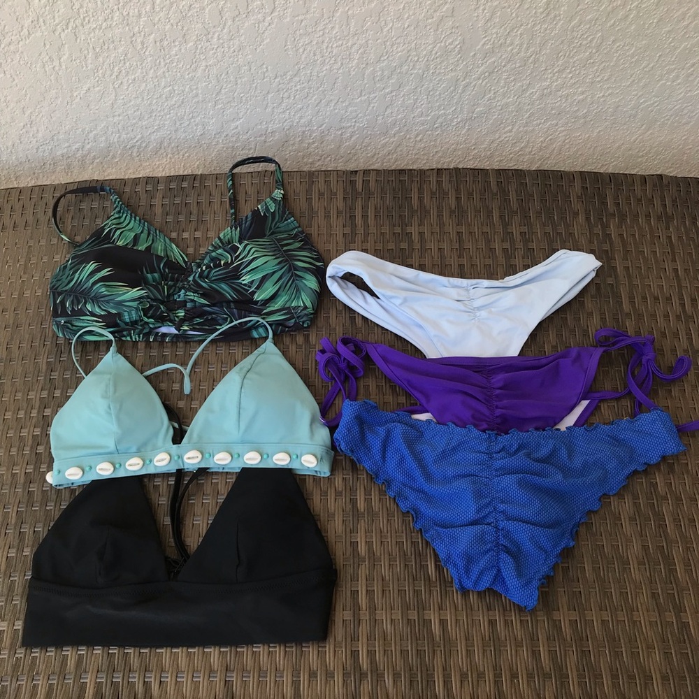 Swimsuit Bikini Bundle - 3 Tops, 3 Bottoms